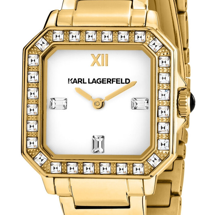 Karl Lagerfeld SQUARE CLASSICS R0553102501 - zegarek damski 2