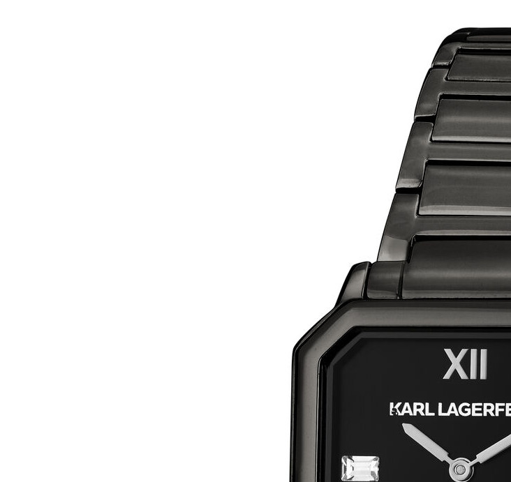Karl Lagerfeld SQUARE CLASSICS R0553102504 - zegarek damski 4