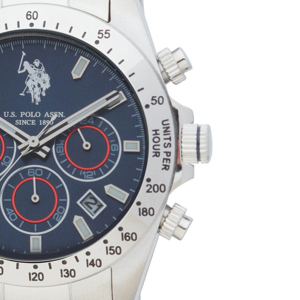 U.S. Polo Assn. ZEPHIR USP7232BL - zegarek męski 2