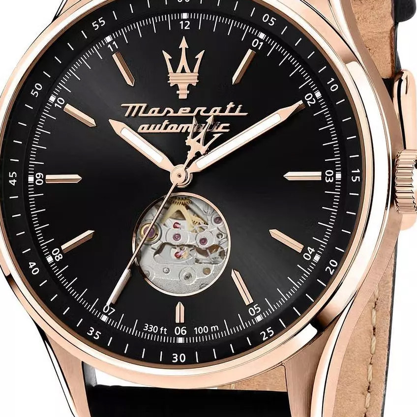 Maserati R8821124001 Sorpasso Open Heart Automatic - zegarek męski 2