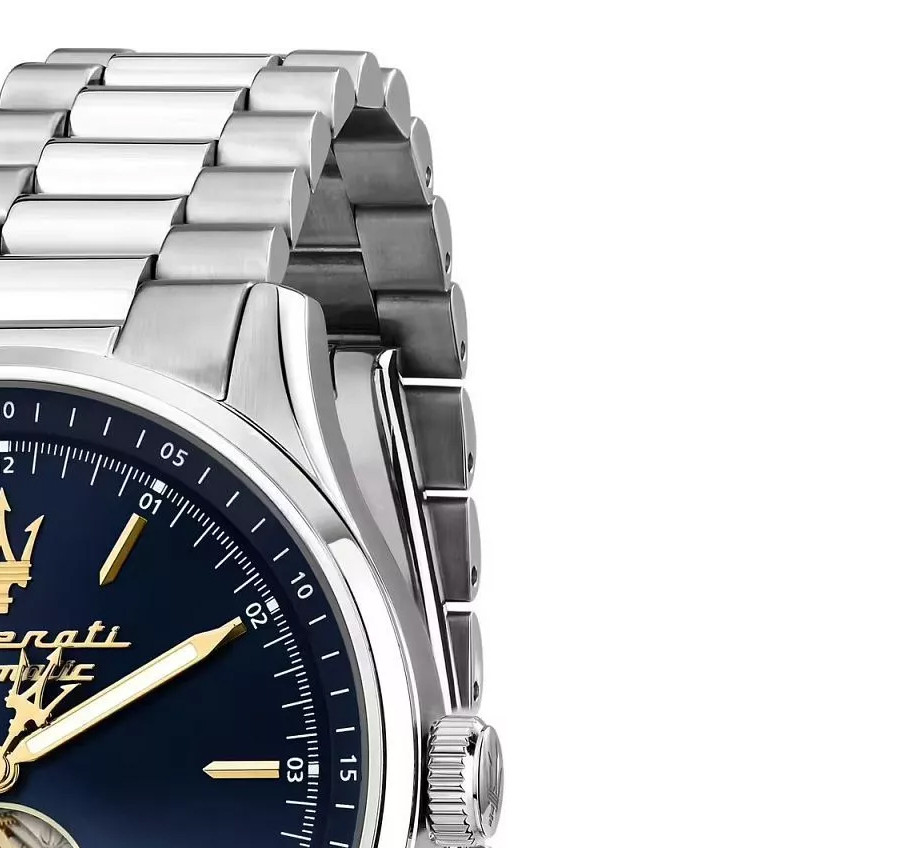 Maserati R8823124002 Sorpasso Open Heart Automatic - zegarek męski 5