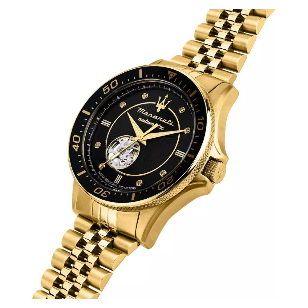 Maserati R8823140012 Sfida Open Heart Automatic SET - zegarek męski 8