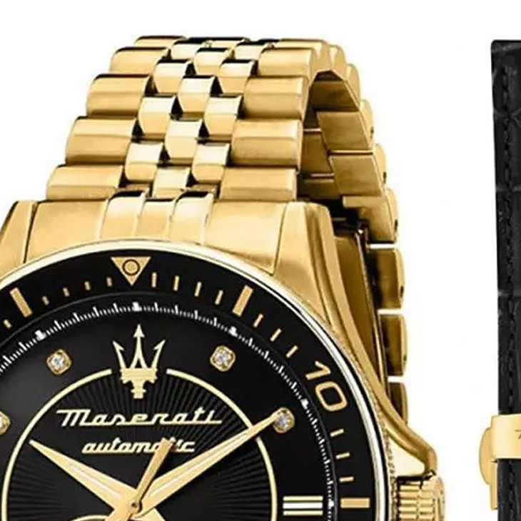 Maserati R8823140012 Sfida Open Heart Automatic SET - zegarek męski 3