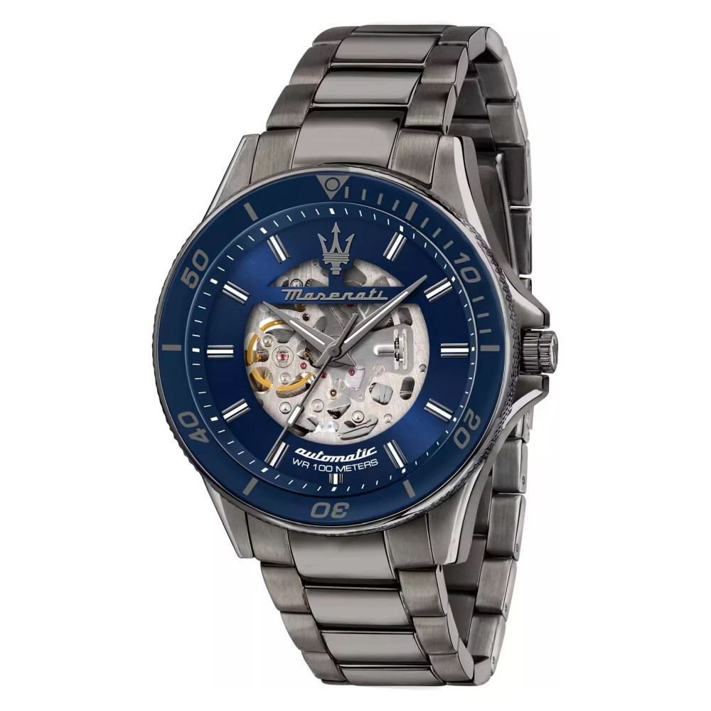 Maserati R8823140015 Sfida Skeleton Automatic - zegarek męski 1