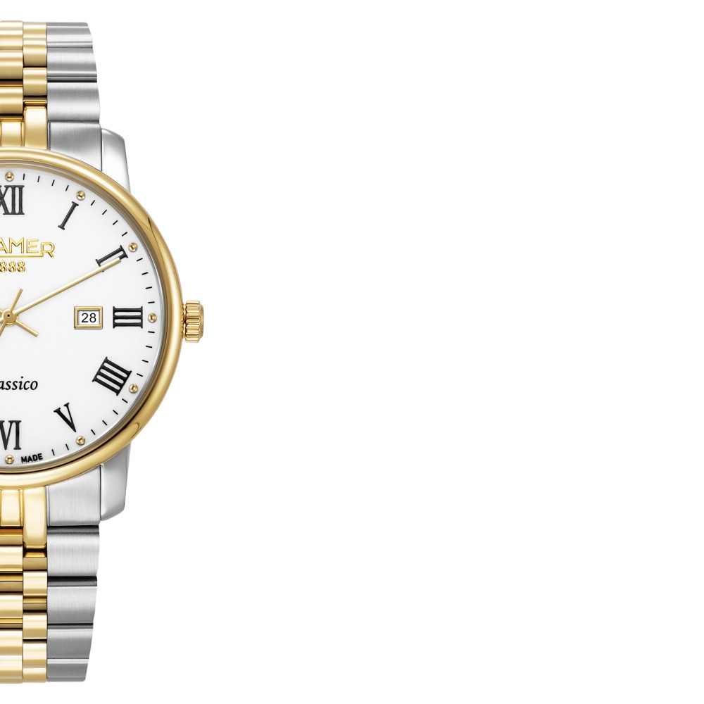 Roamer 971856 48 25 50 Classico Gents - zegarek męski 6