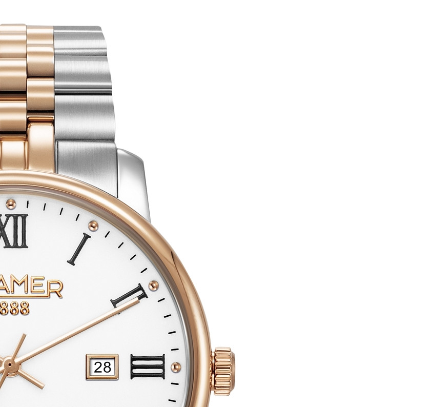 Roamer 971856 49 25 50 Classico Gents - zegarek męski 5