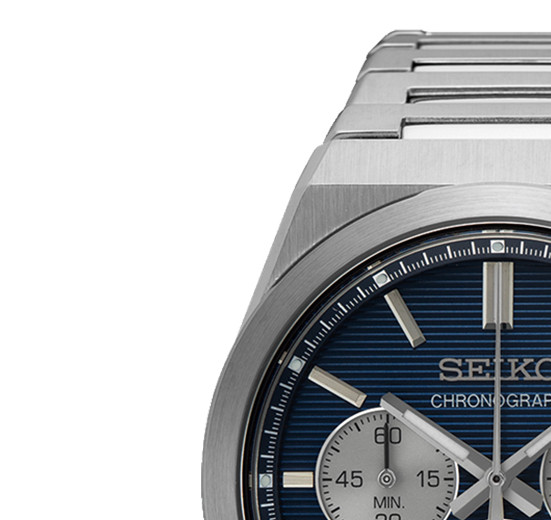 Seiko SSB453P1 Chronograph Quartz 100m Sapphire - zegarek męski 4