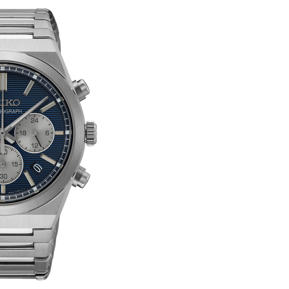 Seiko SSB453P1 Chronograph Quartz 100m Sapphire - zegarek męski 6