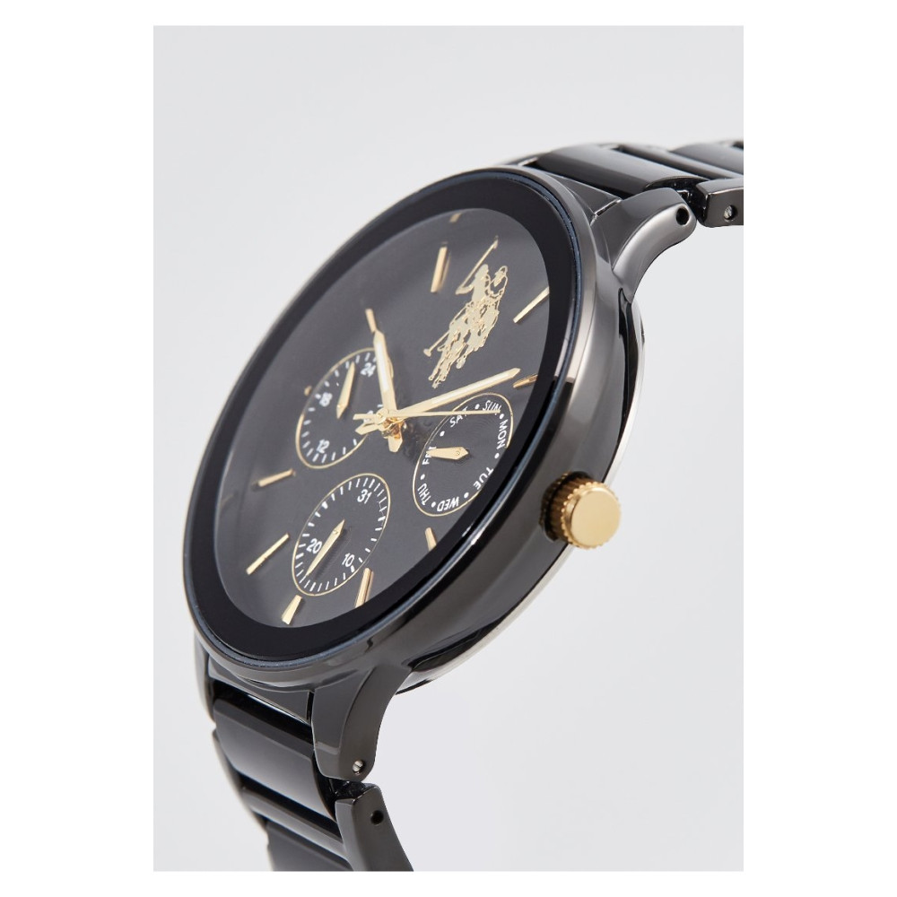 U.S. Polo Assn. ALEXANDRE USP4894BK - zegarek męski 8