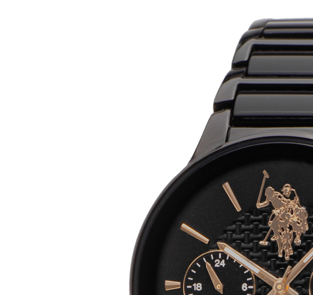 U.S. Polo Assn. ALEXANDRE USP4894BK - zegarek męski 4