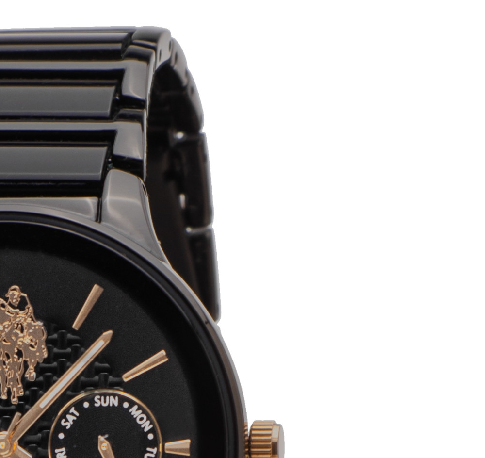 U.S. Polo Assn. ALEXANDRE USP4894BK - zegarek męski 5