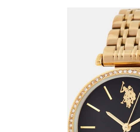 U.S. Polo Assn. ELENOR USP8170BK - zegarek damski 4