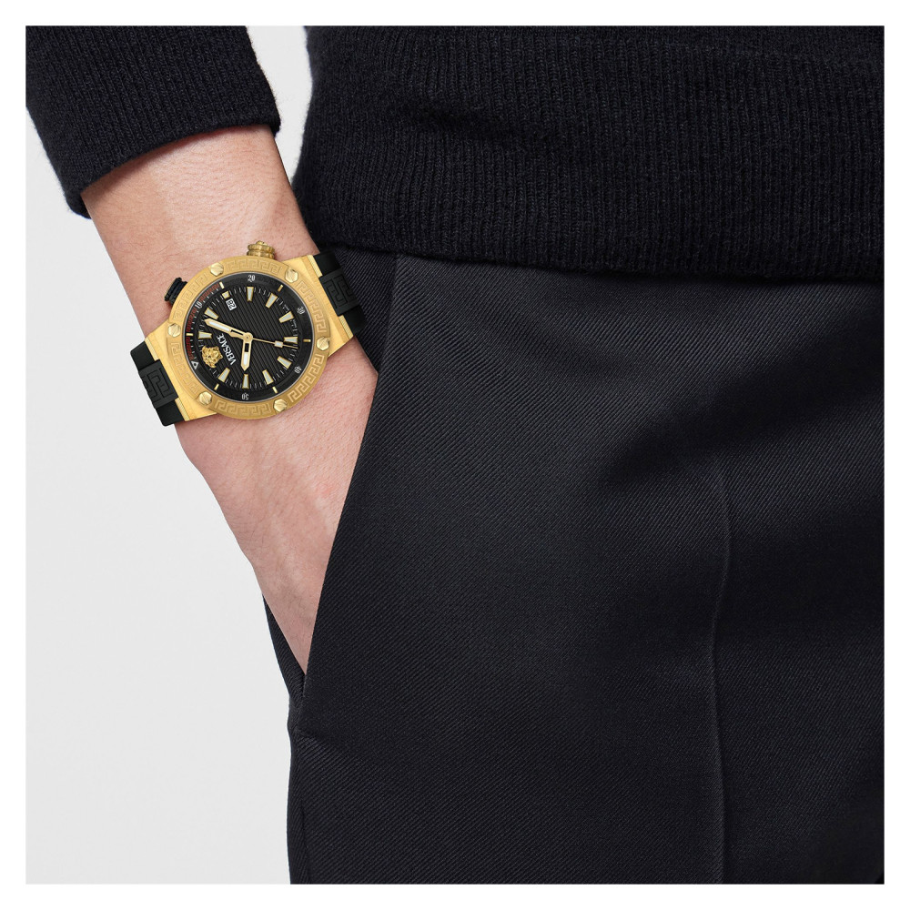 Versace VE8G00324 GRECA LOGO - zegarek męski 9