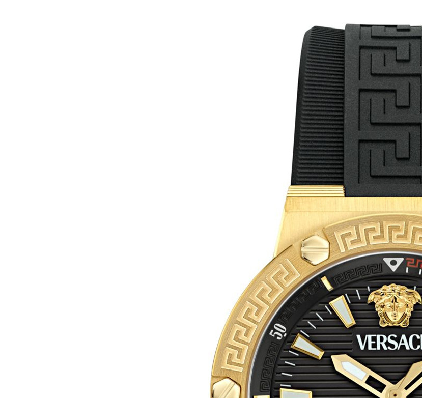 Versace VE8G00324 GRECA LOGO - zegarek męski 4