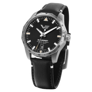 Vostok Europe NH35A-125A747 Rocket N-1 Automatic Black Compact 39mm - zegarek damski