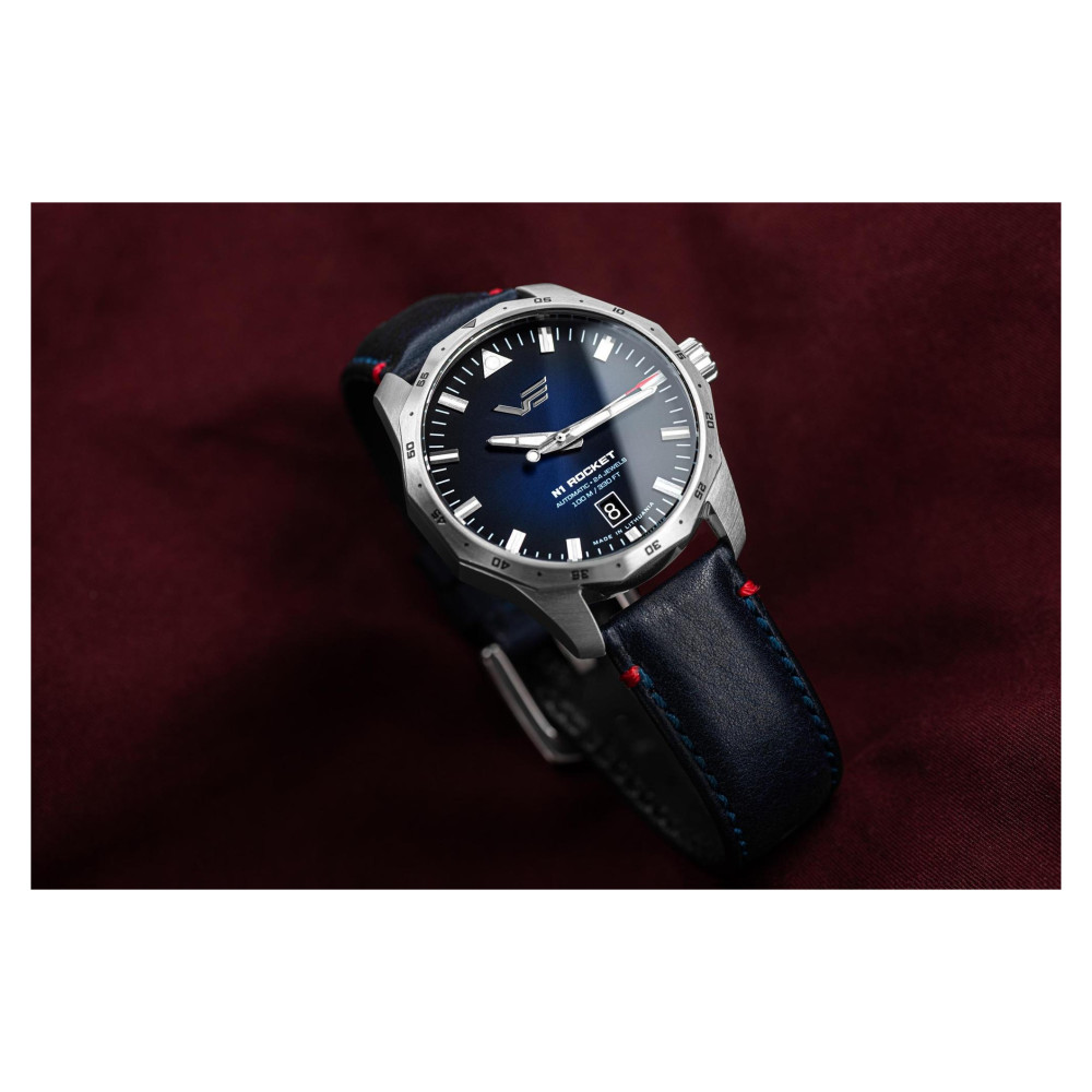 Vostok Europe NH35A-125A748 Rocket N-1 Automatic Blue Compact 39mm - zegarek damski 7