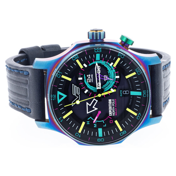 Vostok Europe VS57-595D737 Expedition North Pole 1 Polar Light Solar 47mm - zegarek męski 8
