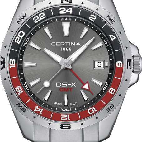 Certina C047.452.11.081.01 DS-X GMT - zegarek damski 2