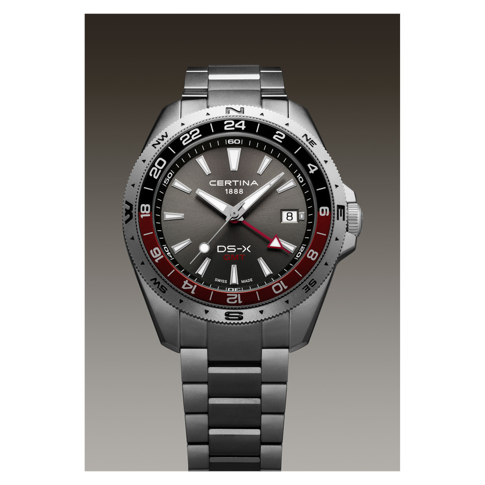 Certina C047.452.11.081.01 DS-X GMT - zegarek damski 10