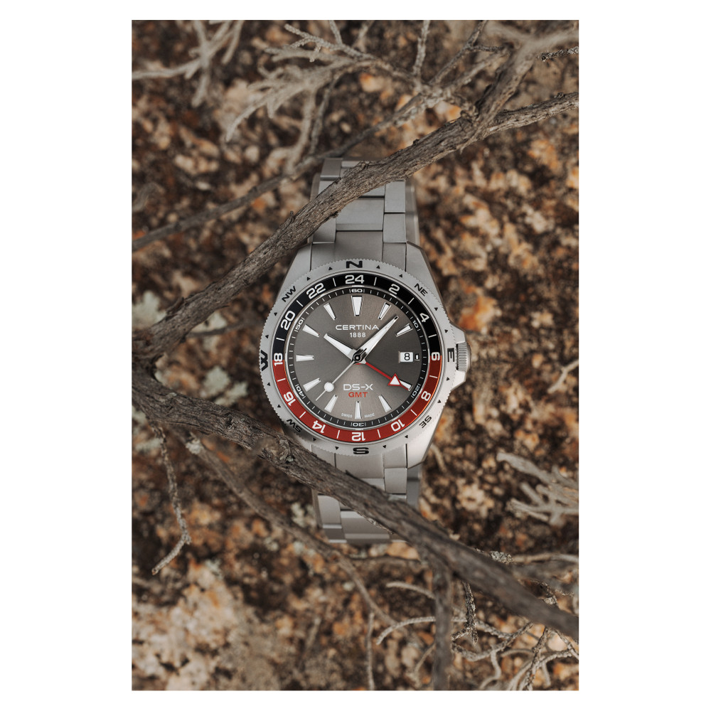 Certina C047.452.11.081.01 DS-X GMT - zegarek damski 12