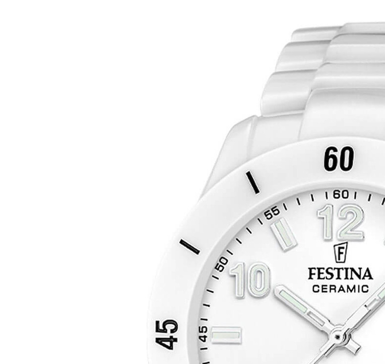 Festina Ceramic F20720/1 - zegarek damski 4