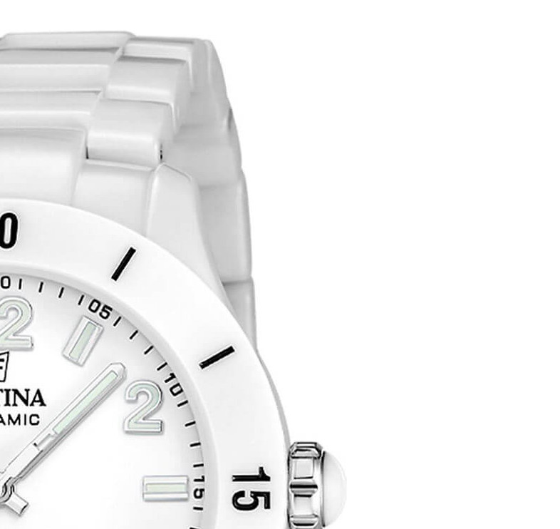 Festina Ceramic F20720/1 - zegarek damski 5