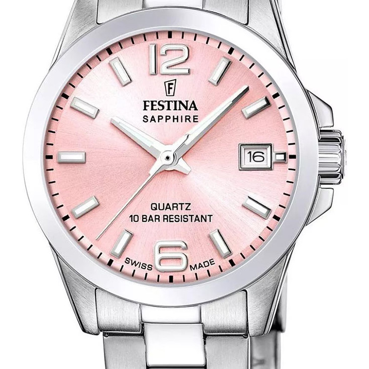 Festina Swiss Made F20049/3 - zegarek damski 2