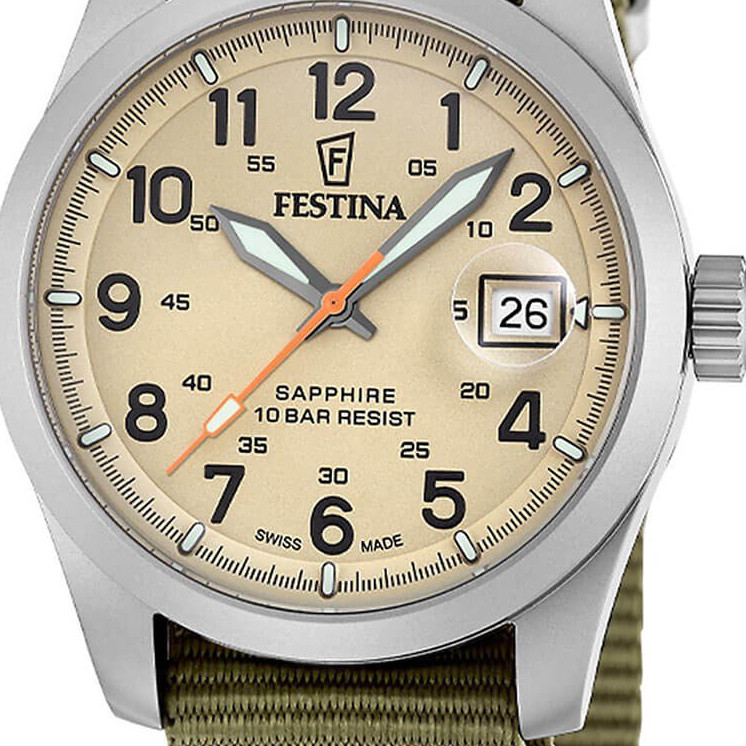 Festina Swiss Made Field F20082/1 - zegarek męski 2