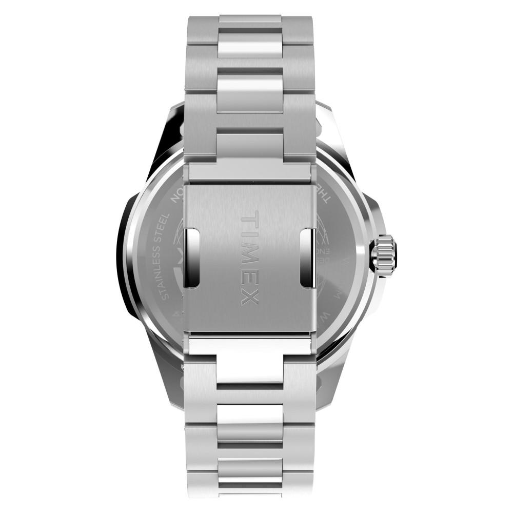 Timex TW2Y21000 Essex Day and Date 45mm Stainless Steel Bracelet Watch - zegarek męski 8