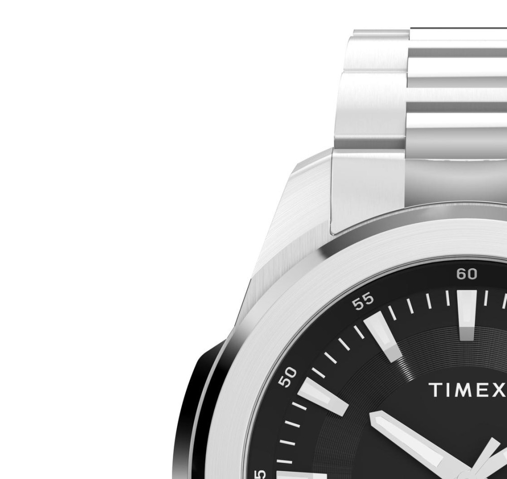 Timex TW2Y21000 Essex Day and Date 45mm Stainless Steel Bracelet Watch - zegarek męski 4