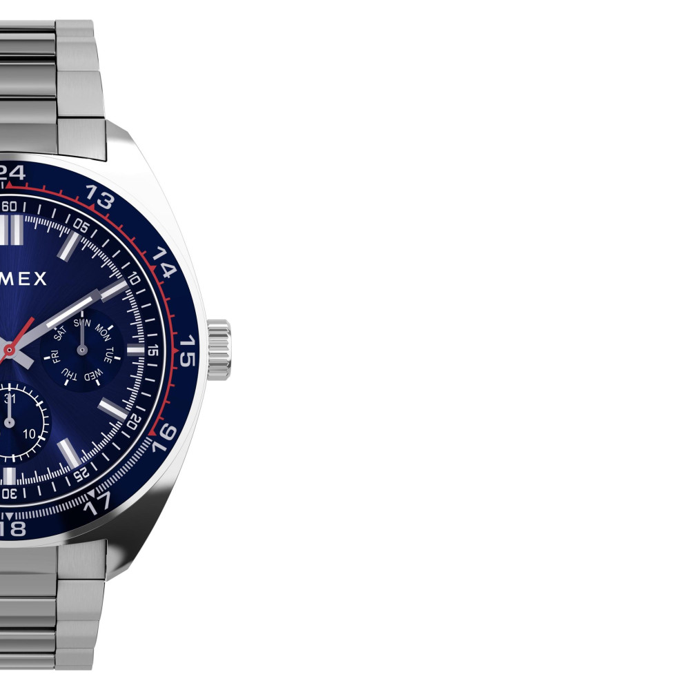 Timex TW2Y22700 Weston 45mm Stainless Steel Bracelet Watch - zegarek męski 6