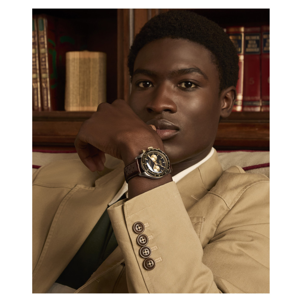 Timex TW2Y24100 Waterbury Heritage Chronograph 39mm Leather Strap - zegarek męski 13