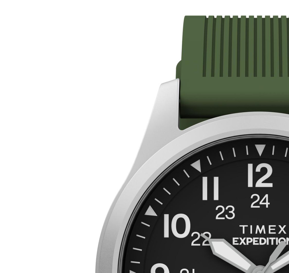Timex TW2Y31600 Expedition® Field Post Solar 41mm Silicone Strap Watch - zegarek męski 4