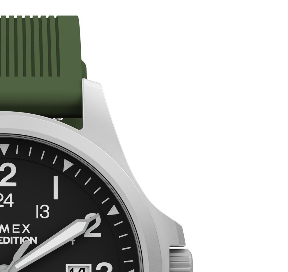 Timex TW2Y31600 Expedition® Field Post Solar 41mm Silicone Strap Watch - zegarek męski 5