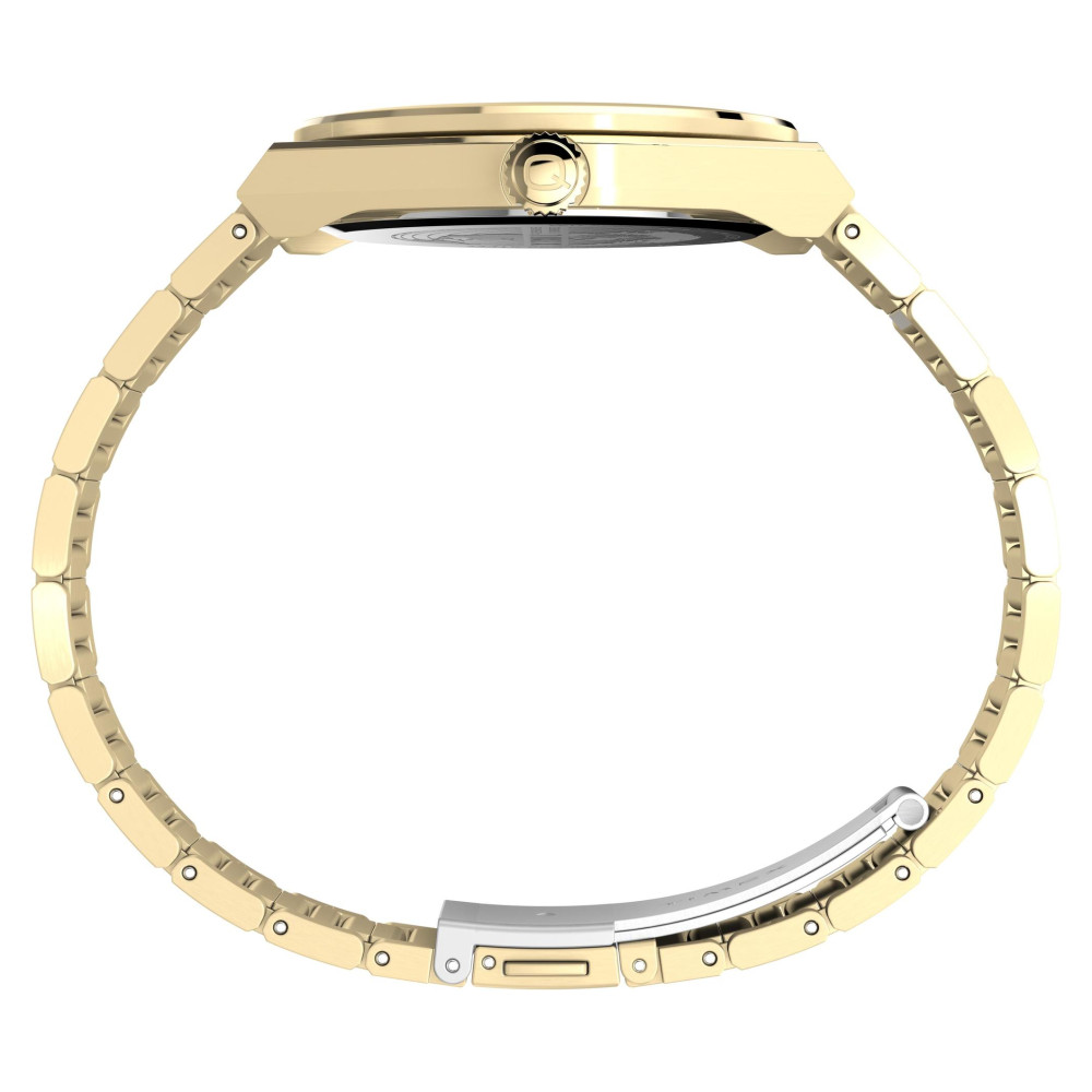 Timex TW2Y35100 Q Timex® Continental Day and Date 39mm Stainless Steel Bracelet Watch - zegarek męski 9