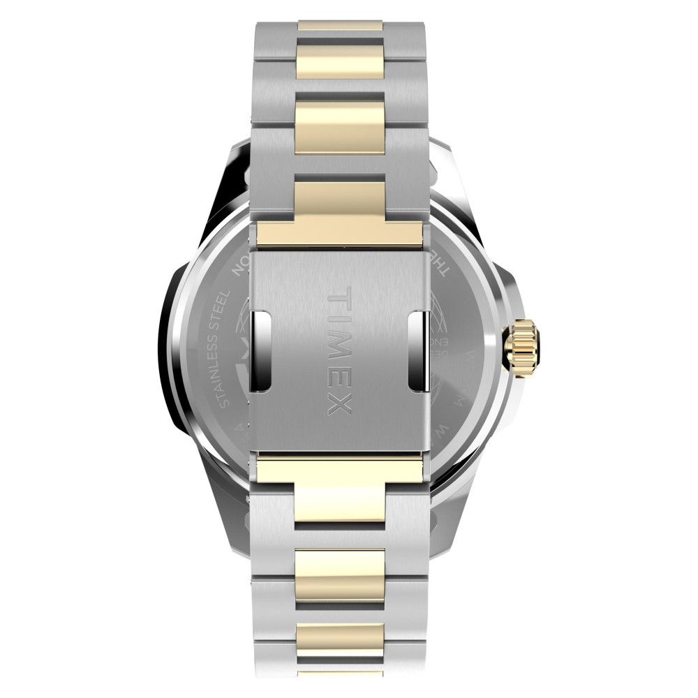 Timex TW2Y35300 Essex Day and Date 45mm Stainless Steel Bracelet Watch - zegarek męski 7