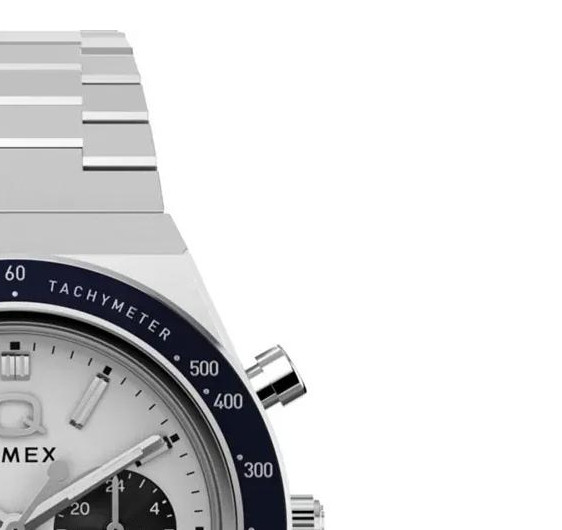 Timex TW2Y36200 Q Timex® Chronograph 40mm Stainless Steel Bracelet Watch - zegarek męski 5