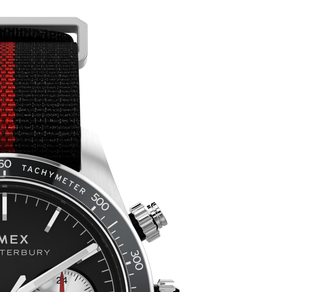 Timex TW2Y38900 Waterbury Heritage Chronograph 39mm Fabric Strap Watch - zegarek męski 5