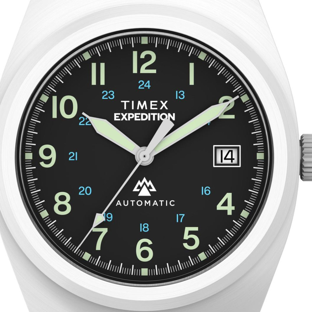 Timex TW2Y39600 Expedition® Capstone Automatic 39mm Stainless Steel Bracelet Watch - zegarek męski 2