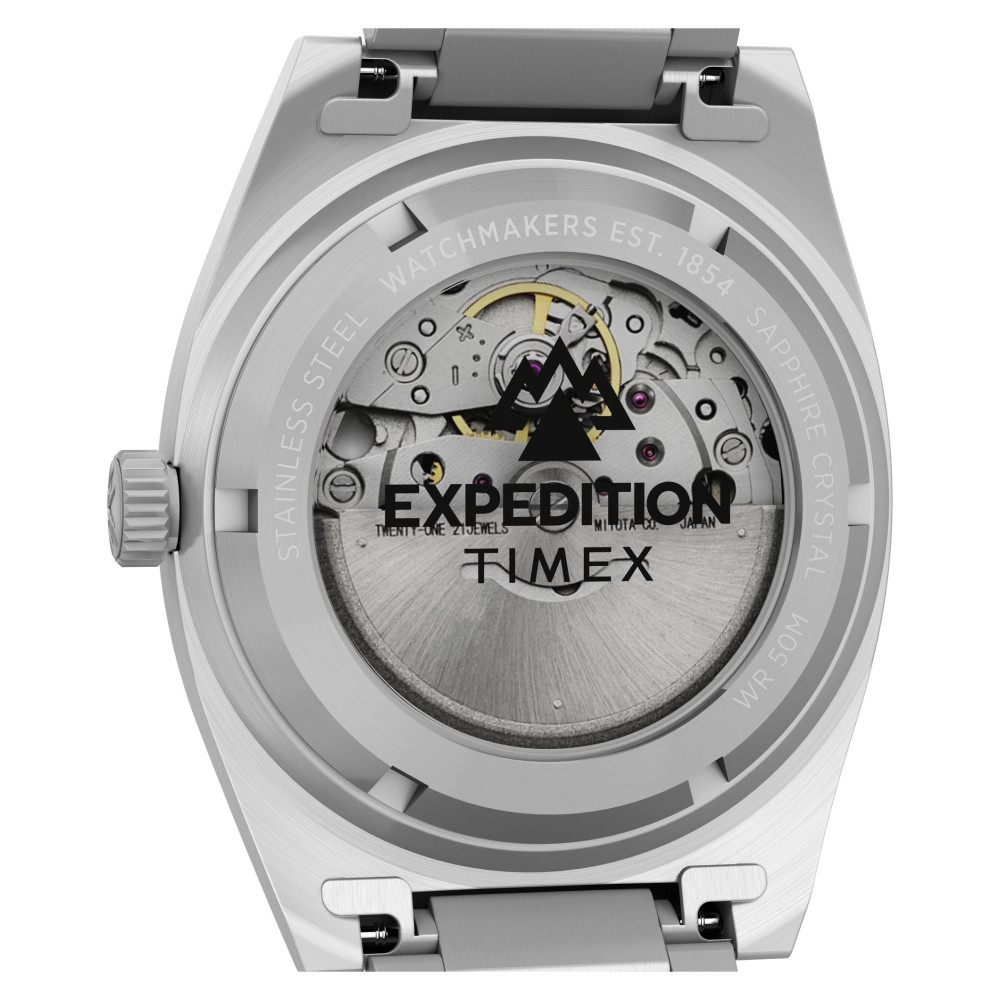 Timex TW2Y39600 Expedition® Capstone Automatic 39mm Stainless Steel Bracelet Watch - zegarek męski 11
