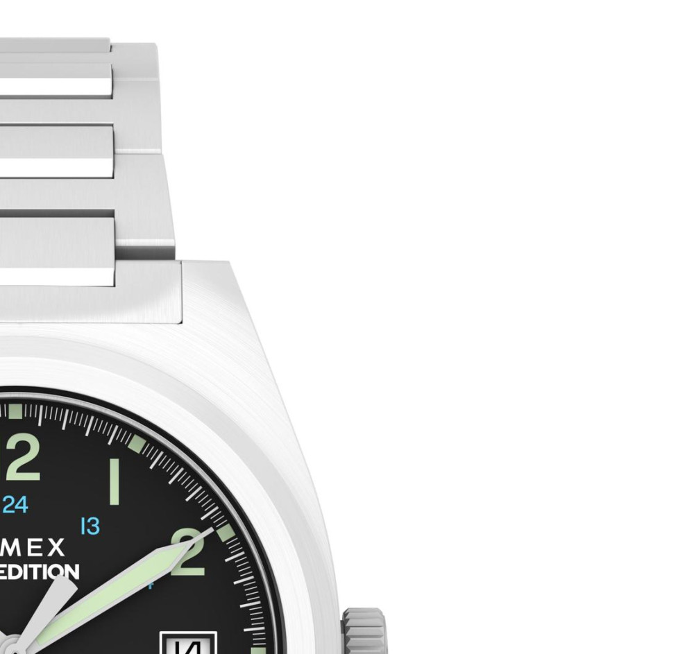 Timex TW2Y39600 Expedition® Capstone Automatic 39mm Stainless Steel Bracelet Watch - zegarek męski 5