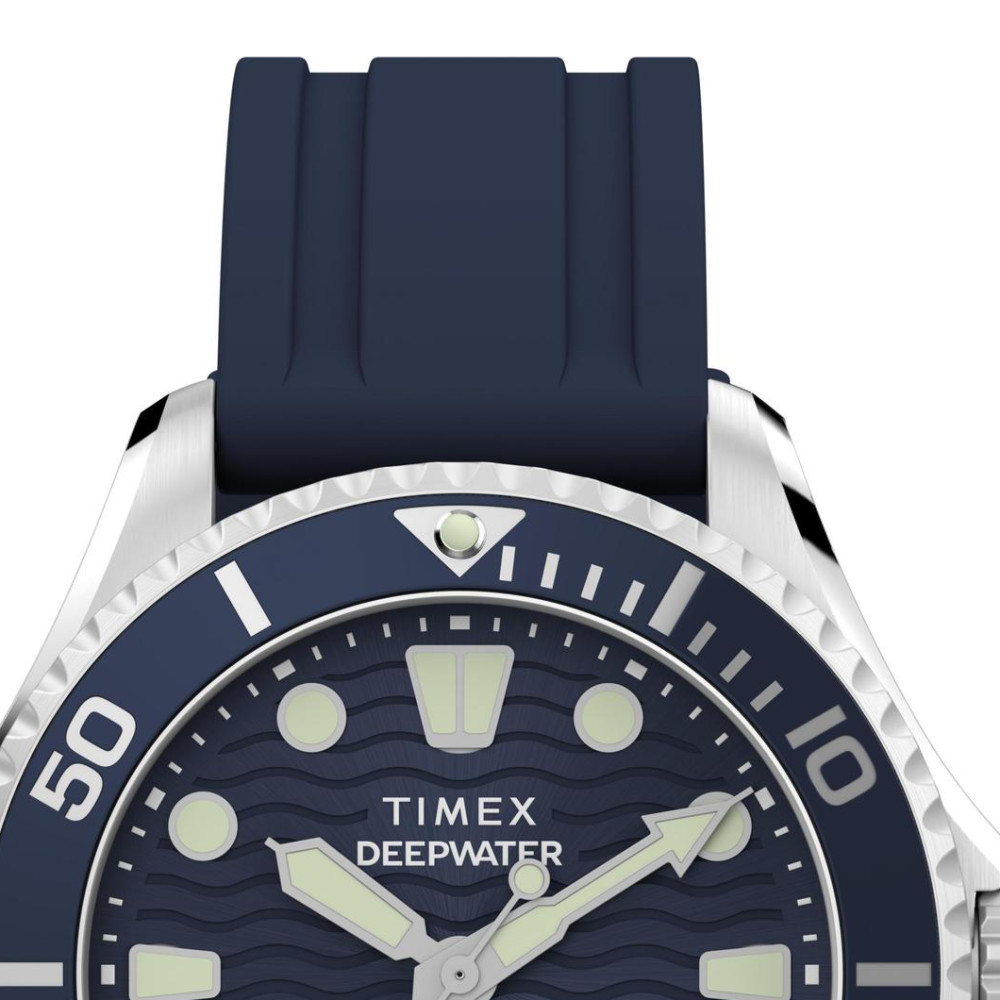 Timex TW2Y40300 Deepwater Meridian 200 38mm Synthetic Rubber Strap Watch - zegarek damski 3