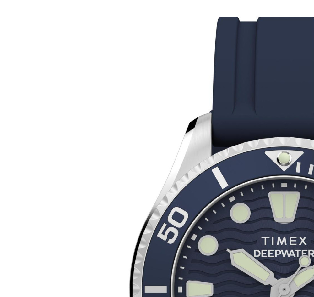 Timex TW2Y40300 Deepwater Meridian 200 38mm Synthetic Rubber Strap Watch - zegarek damski 4