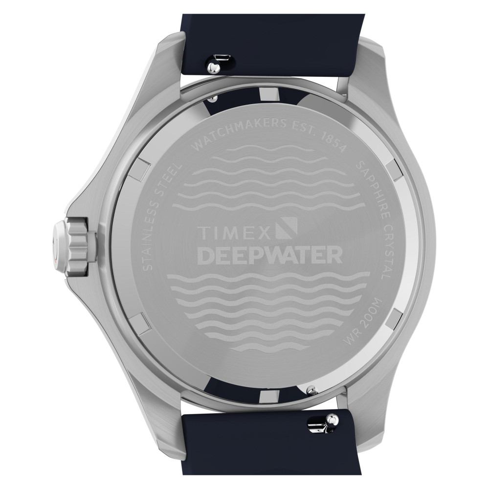 Timex TW2Y40300 Deepwater Meridian 200 38mm Synthetic Rubber Strap Watch - zegarek damski 11