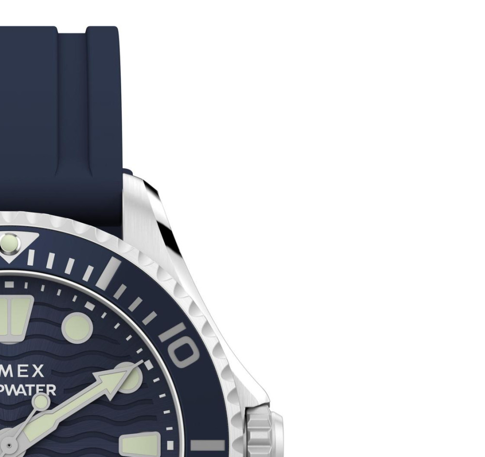 Timex TW2Y40300 Deepwater Meridian 200 38mm Synthetic Rubber Strap Watch - zegarek damski 5