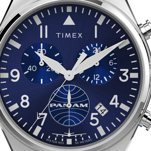 Timex TWG030000 Waterbury Timex X Pan Am Chronograph - zegarek męski 2