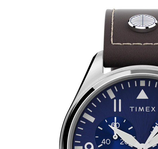 Timex TWG030000 Waterbury Timex X Pan Am Chronograph - zegarek męski 4