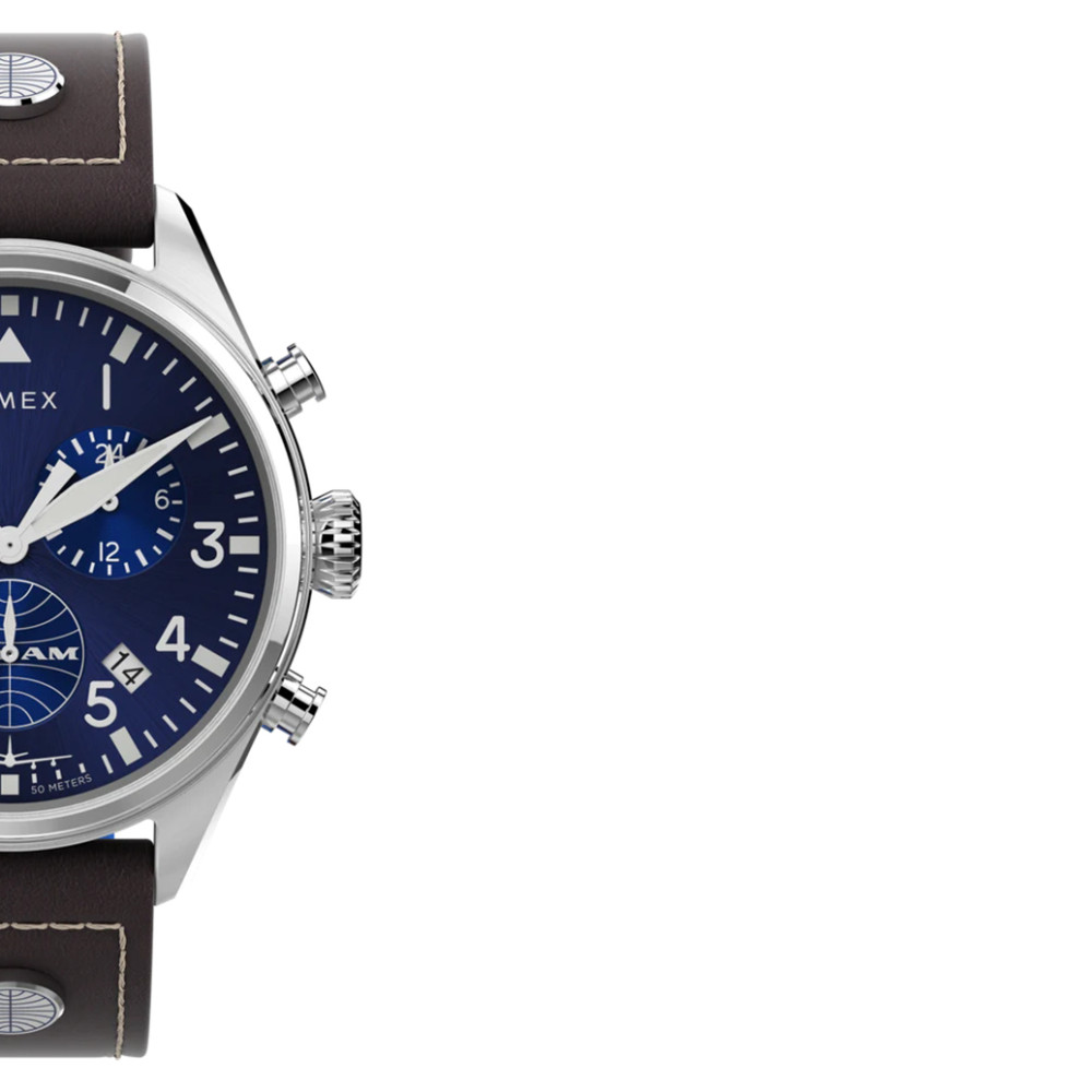 Timex TWG030000 Waterbury Timex X Pan Am Chronograph - zegarek męski 6