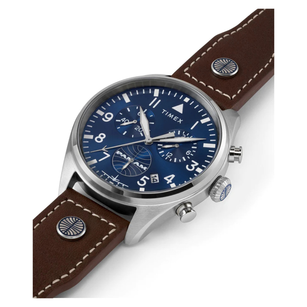 Timex TWG030000 Waterbury Timex X Pan Am Chronograph - zegarek męski 13