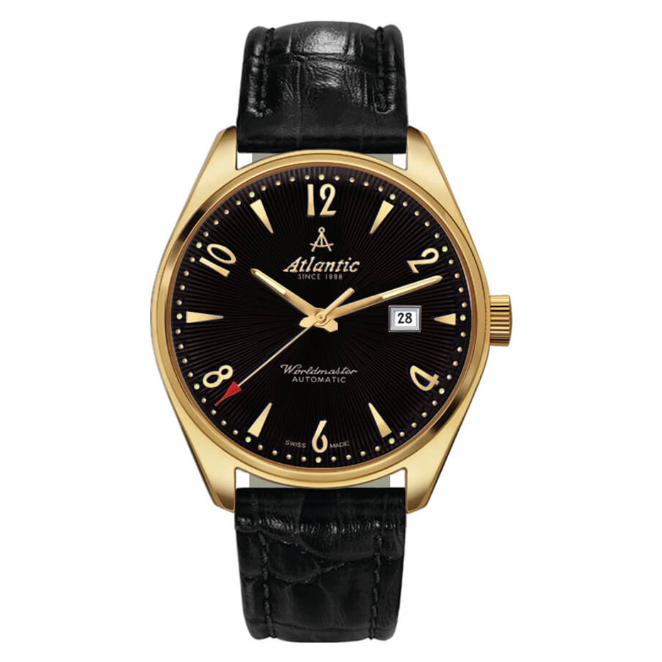 Atlantic 51752.45.65G Worldmaster Art Déco Automatic - zegarek męski 1
